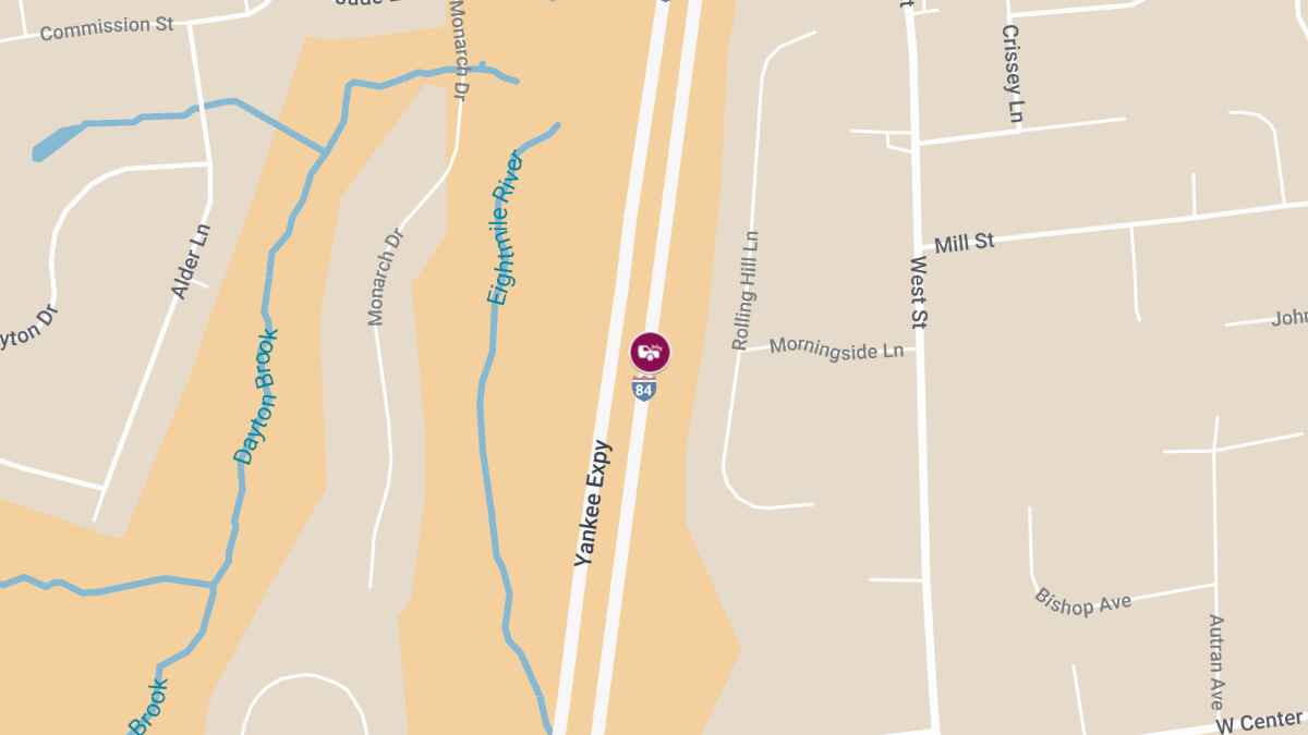 Two-Vehicle Crash with Injuries on I-84 West Near Exit 30