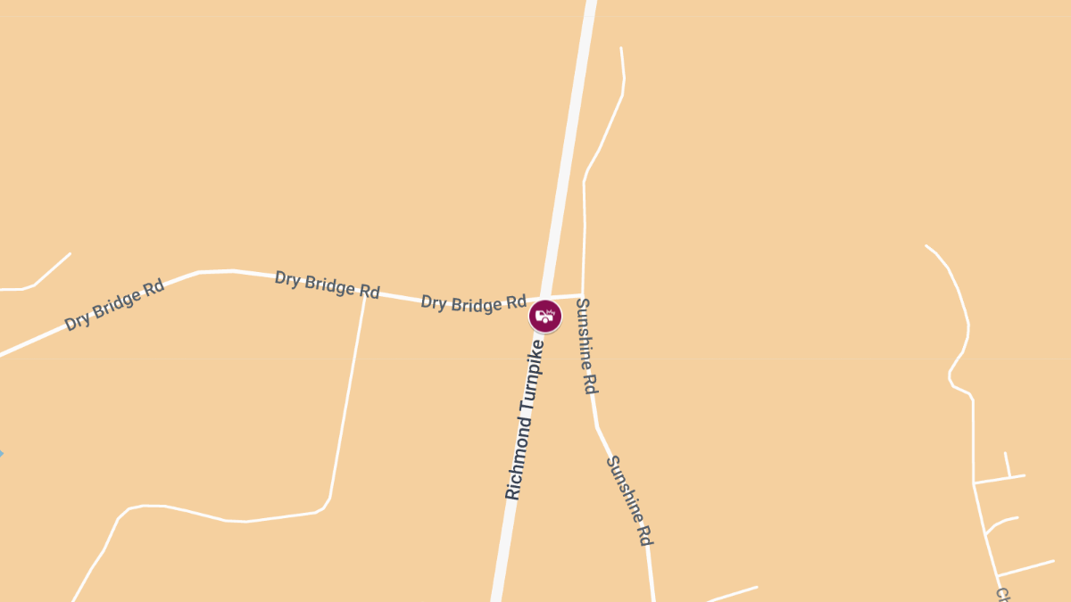 Two-Vehicle Crash with Injuries on Richmond Tpke
