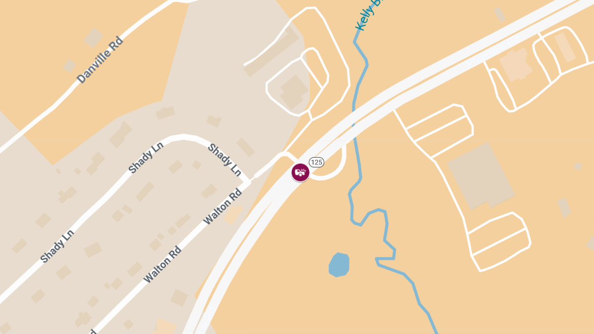Two-Vehicle Crash with Injuries on Route 125 in Front of Dunkin’