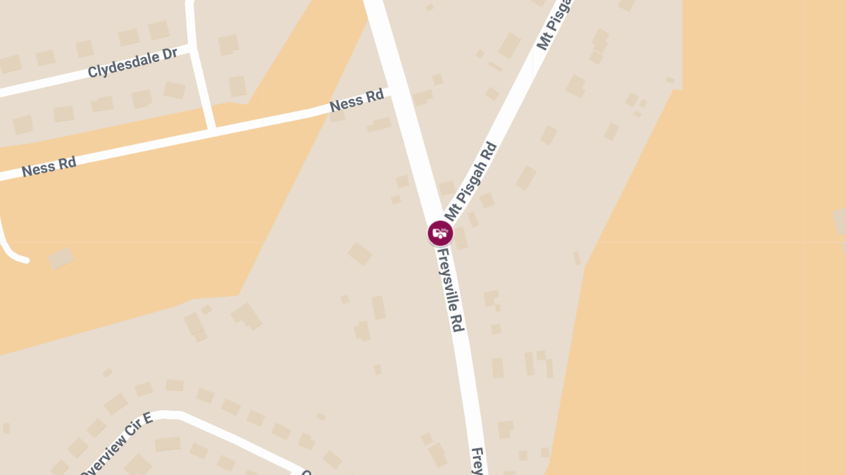 Vehicle Accident at Freysville Rd & Mt Pisgah Rd Causes Injuries