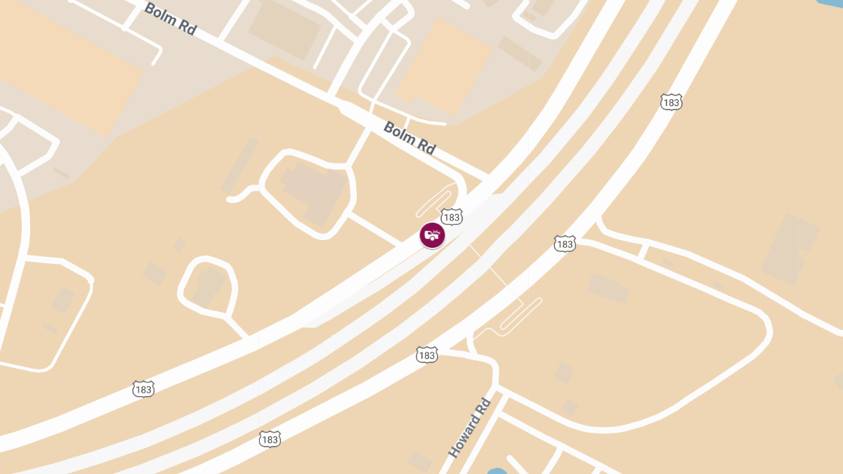 Vehicle Accident on S US 183 Hwy NB in Bergstrom Causes Injuries