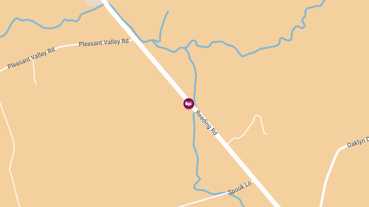 Vehicle Accident with Entrapment at Reading Rd & Conestoga River