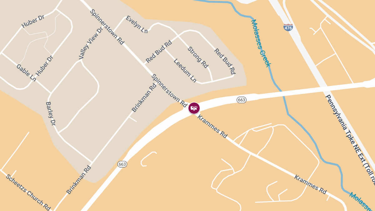 Vehicle Accident with Entrapment at Rt 663 & Spinnerstown Rd