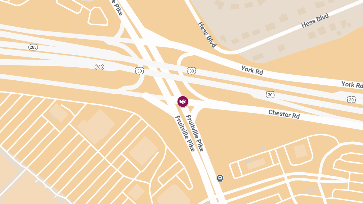 Vehicle Accident with Injuries at Chester Rd & Fruitville Pike