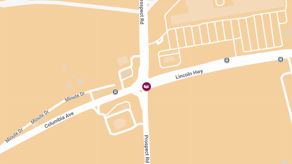 Vehicle Accident with Injuries at Columbia Ave & Prospect Rd