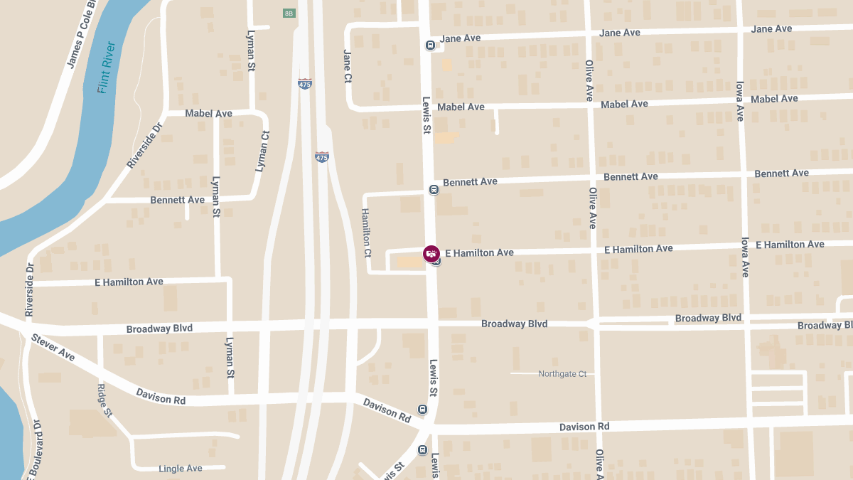 Vehicle Accident with Injuries at E Hamilton Ave & Lewis St