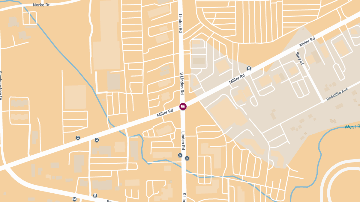 Vehicle Accident with Injuries at Miller Rd & S Linden Rd (1)