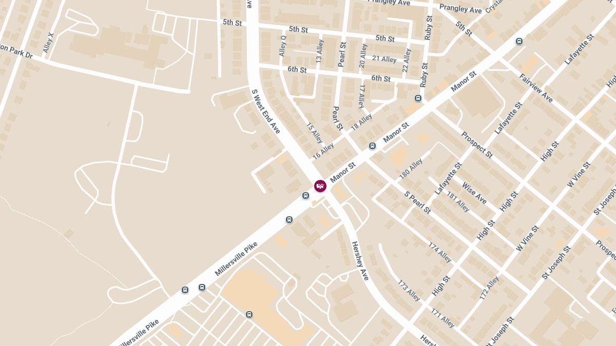 Vehicle Accident with Injuries at S West End Ave and Manor St