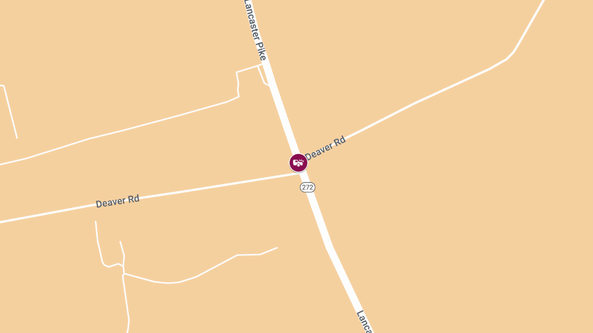 Vehicle Accident with Injuries on Lancaster Pike and Deaver Rd