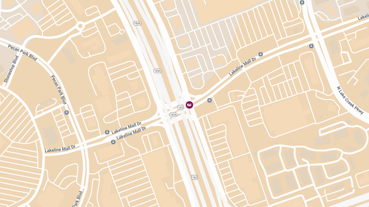 Vehicle Collision With Injuries at Research Blvd & Lakeline Mall Dr