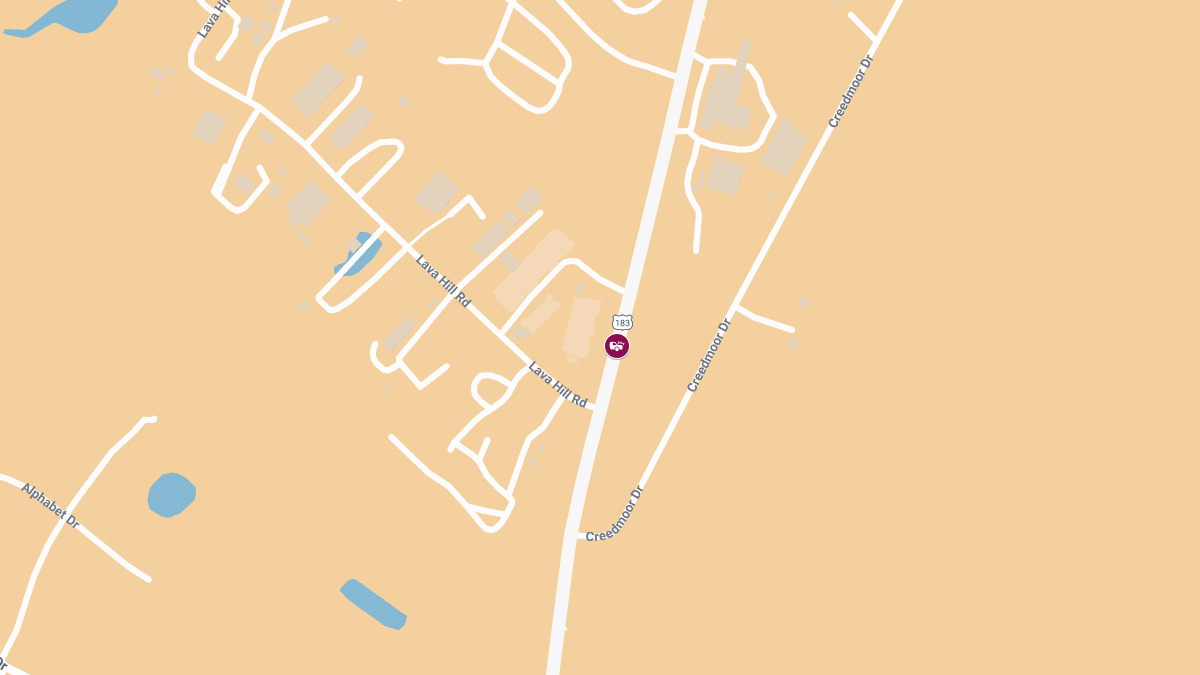 Vehicle Collision With Injuries on S US 183 NB