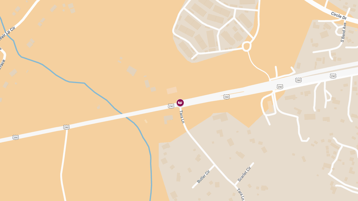 Vehicle Collision With Injuries on W US 290 Hwy at Tara Ln