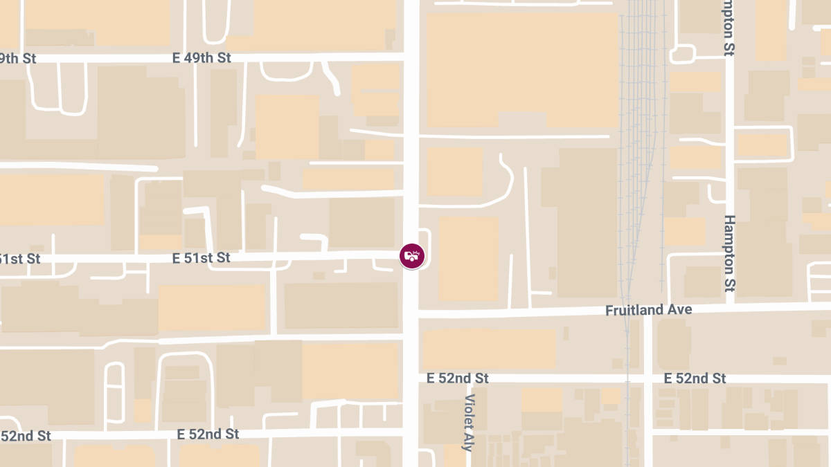 Vehicle Collision at S Santa Fe Ave & E 51st St Causes Injuries