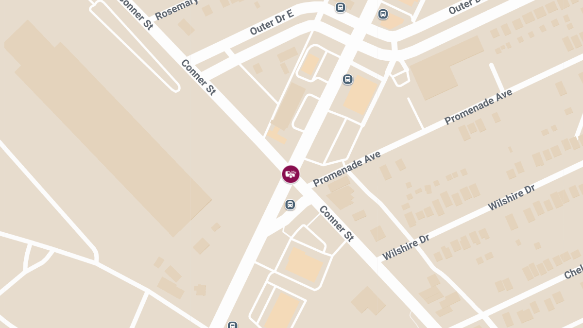 Vehicle Collision with Injuries at Conner St & Gratiot Ave