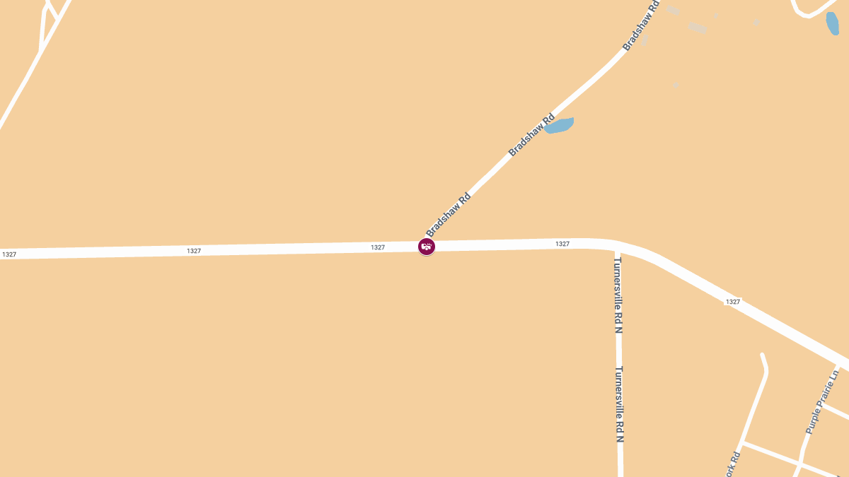 Vehicle Collision with Injuries at FM 1327 Rd and Bradshaw Rd