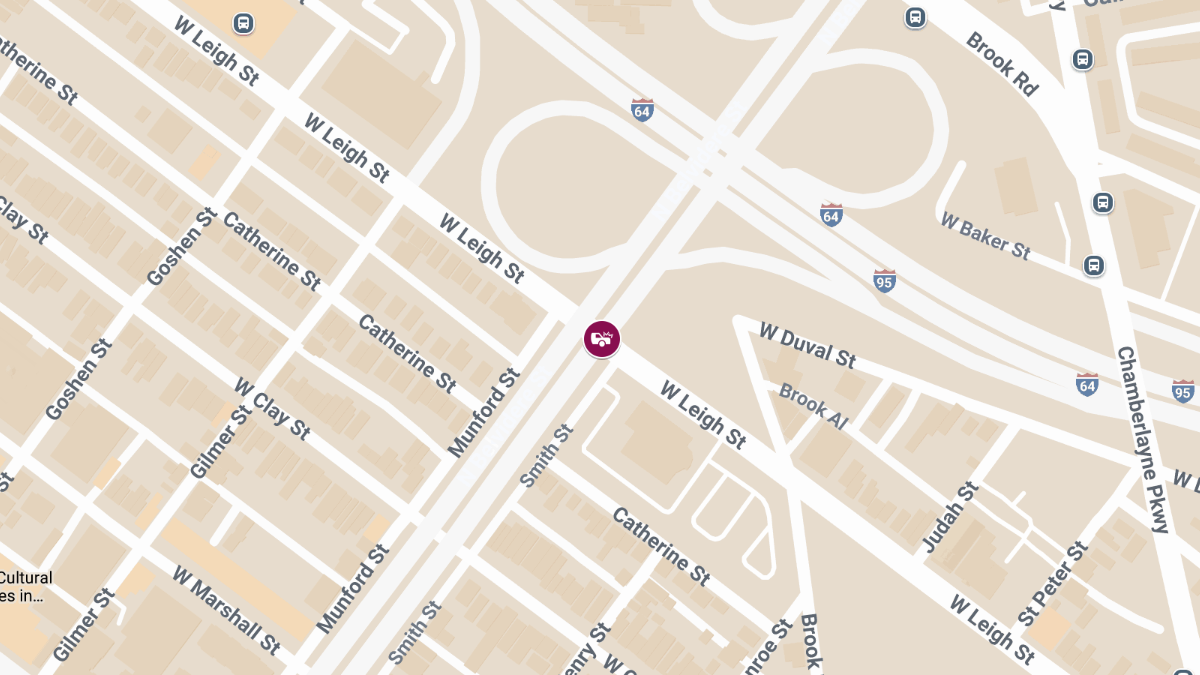 Vehicle Collision with Injuries at W Leigh St & N Belvidere St