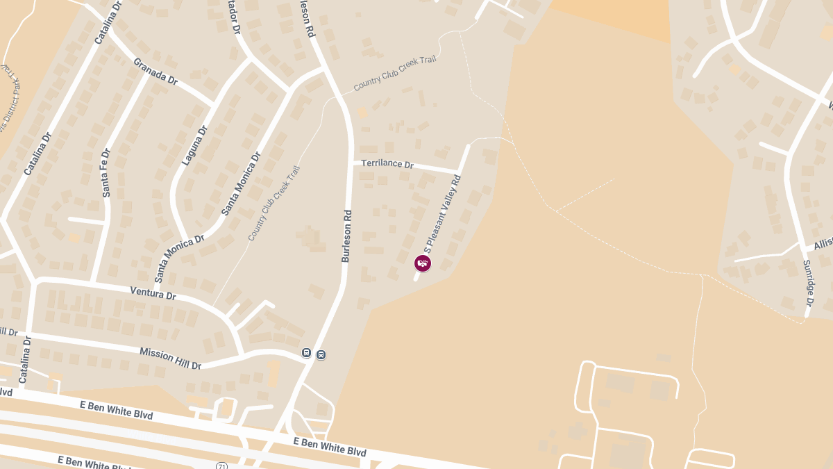 Vehicle Collision with Injuries on S Pleasant Valley Rd