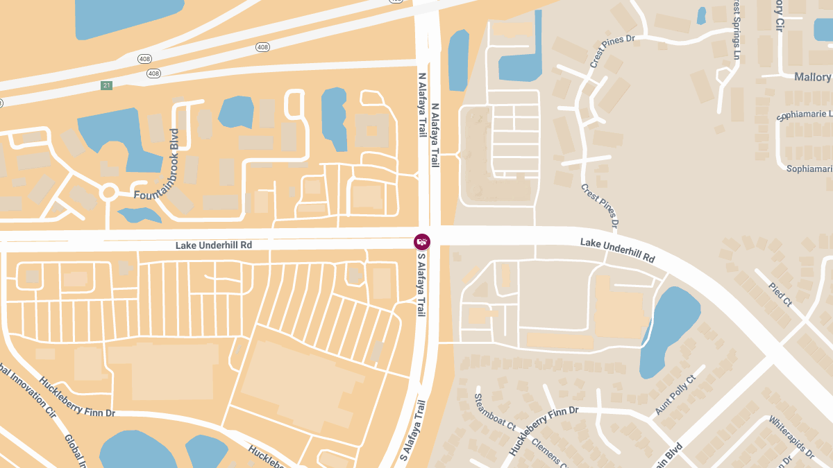 Vehicle Crash on Alafaya Trail at Lake Underhill Rd Leaves Injuries