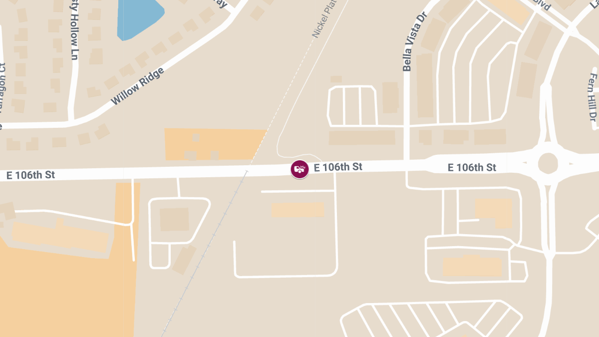 Vehicle Crash with Injuries at E 106th St & USA Parkway
