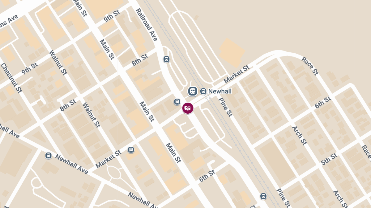 Vehicle Crash with Injuries at Railroad Ave & Market St