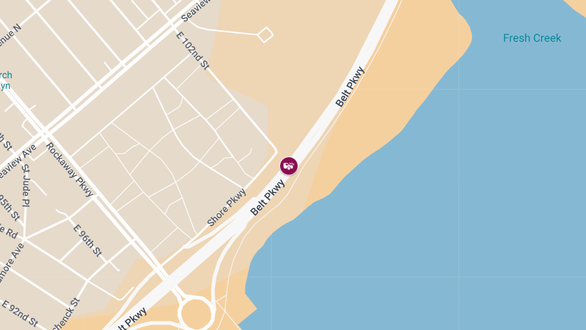 Vehicle Crash with Injuries on Belt Parkway