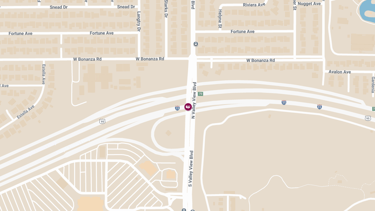 Injury Accident at IR11 S & Valley View Blvd