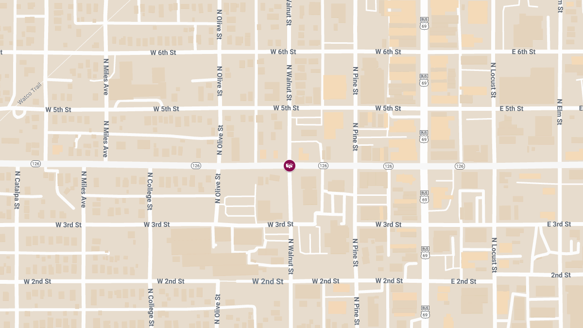 Woman Seriously Injured in Two-Vehicle Crash at 4th St & Walnut St