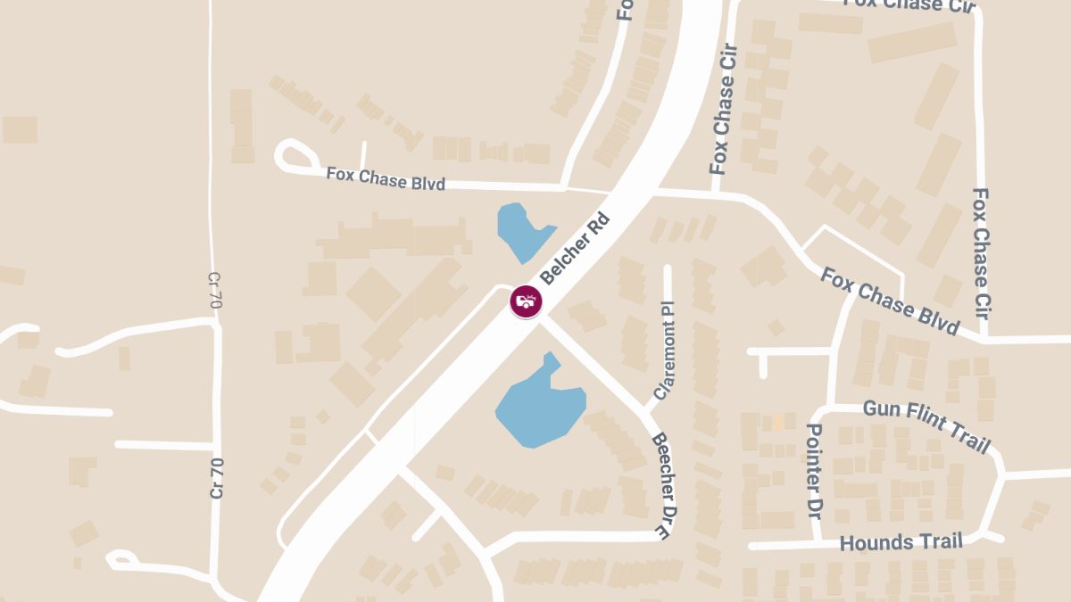 Wrong-Way Crash on Belcher Rd Near Beecher Dr E Causes Injuries